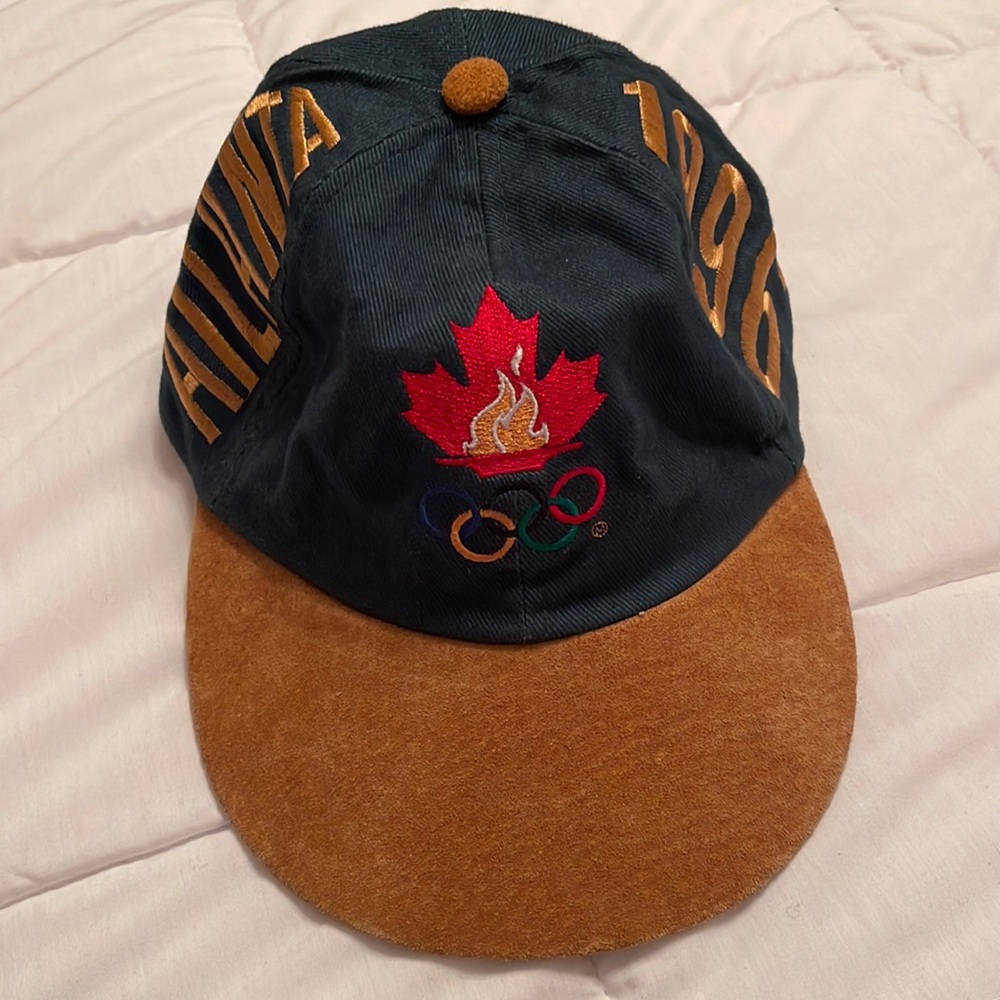 Team Canada Olympic cap from the 1996 Atlanta Olympic Committee